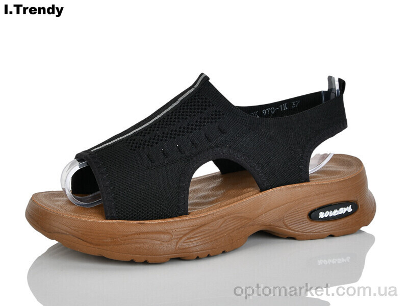 Купить Босоніжки жіночі BK970-1K Trendy чорний, фото 1