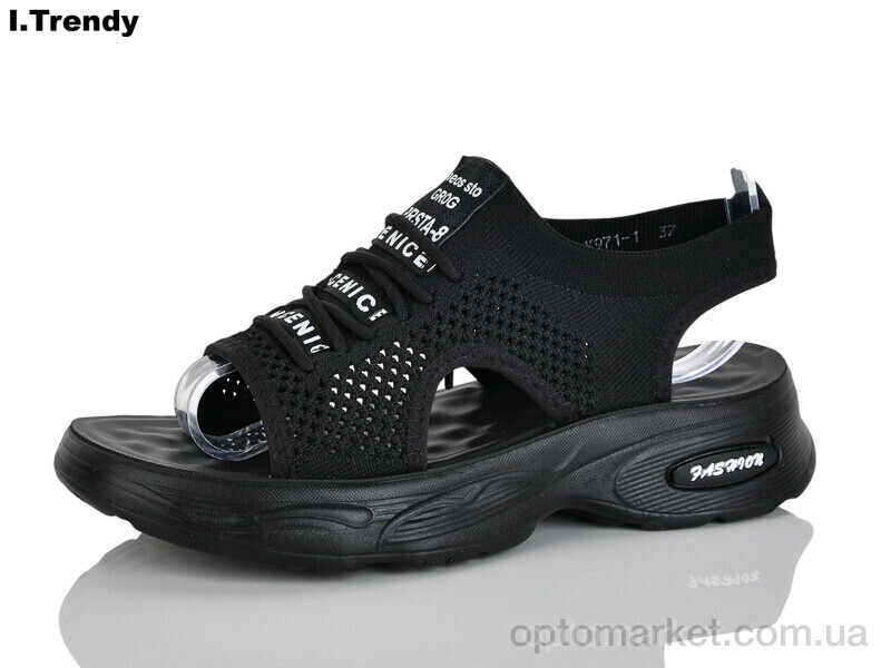 Купить Босоніжки жіночі BK971-1 Trendy чорний, фото 1