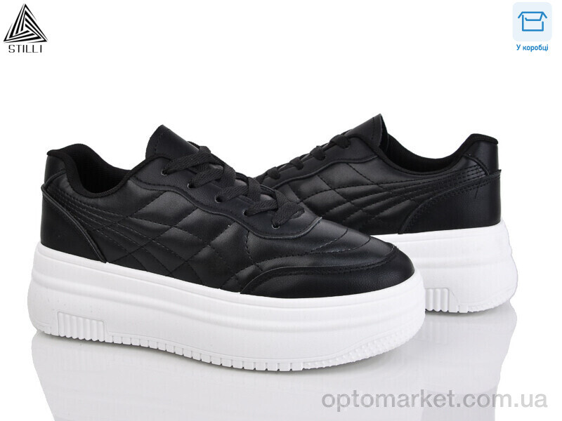 Купить Кросівки жіночі BL21-4 Stilli чорний, фото 1