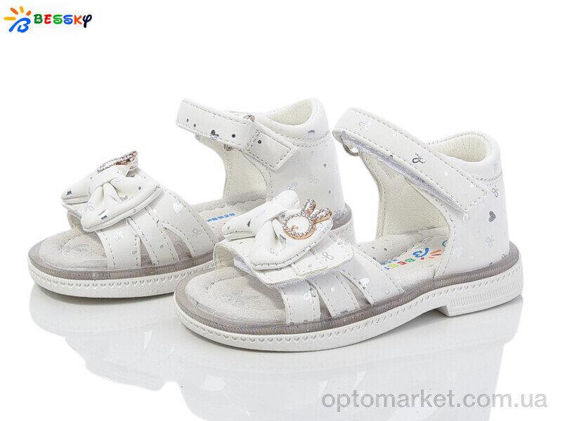 Купить Босоніжки дитячі BL3758-1S Bessky білий, фото 1