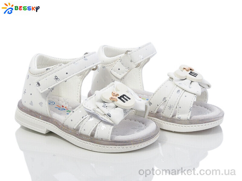 Купить Босоніжки дитячі BL4049-1S Bessky білий, фото 1