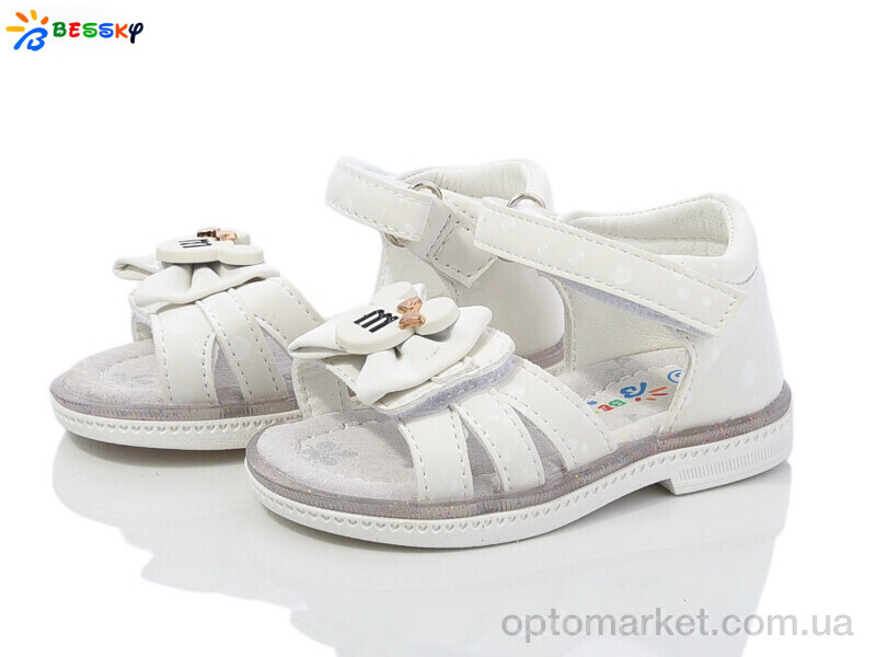 Купить Босоніжки дитячі BL4049-3S Bessky білий, фото 1