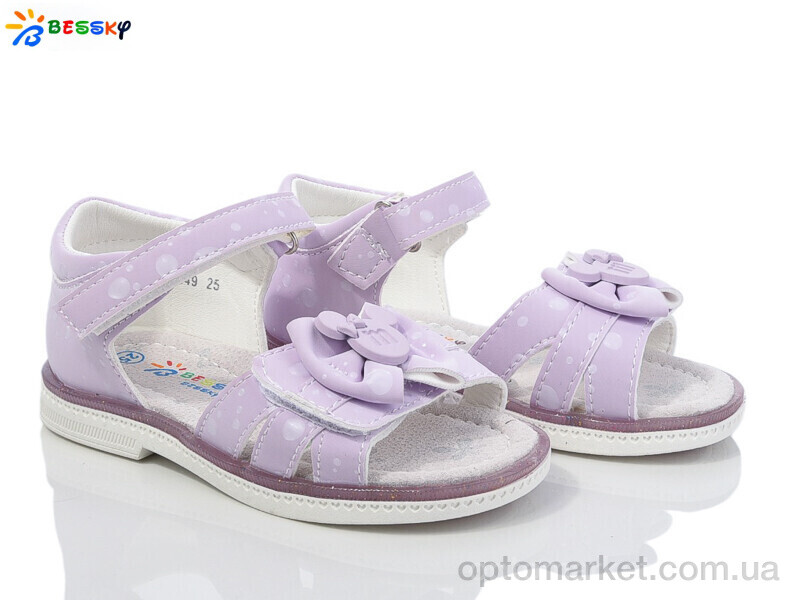 Купить Босоніжки дитячі BL4049-7B Bessky фіолетовий, фото 1