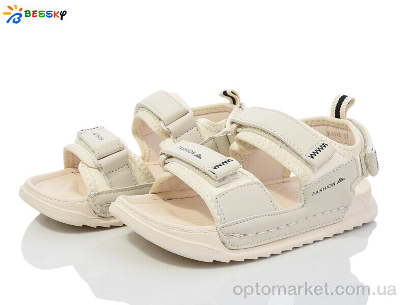 Купить Сандалі дитячі BL4118-3C Bessky бежевий, фото 1