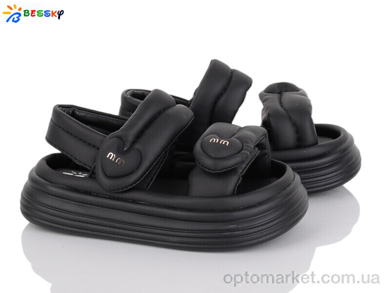 Купить Босоніжки дитячі BL4318-1A Bessky чорний, фото 1