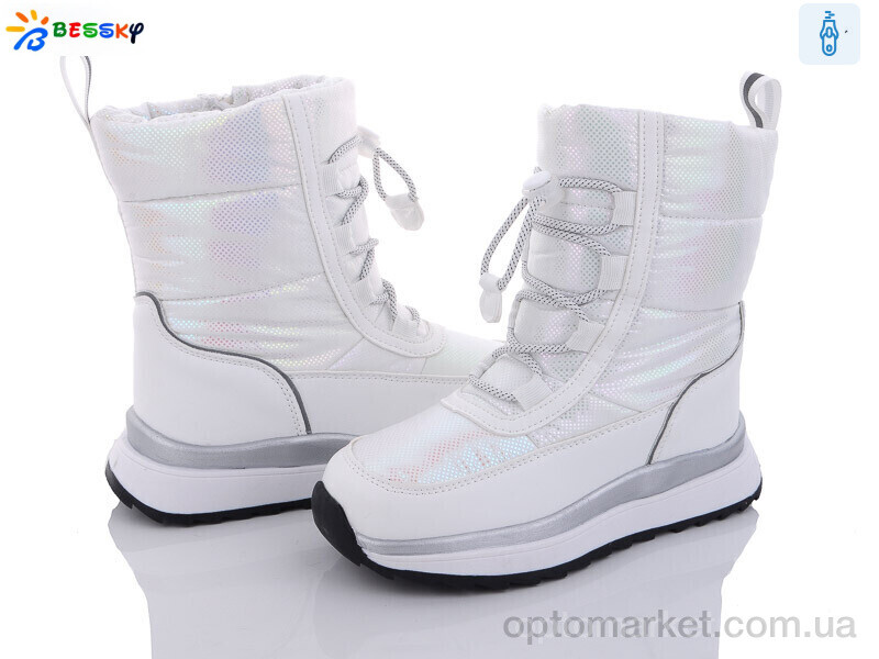 Купить Дутики дитячі BM3052-3C Bessky білий, фото 1