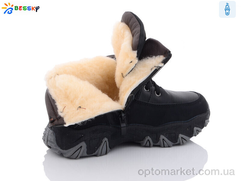 Купить Черевики дитячі BM3123-1C Bessky чорний, фото 2