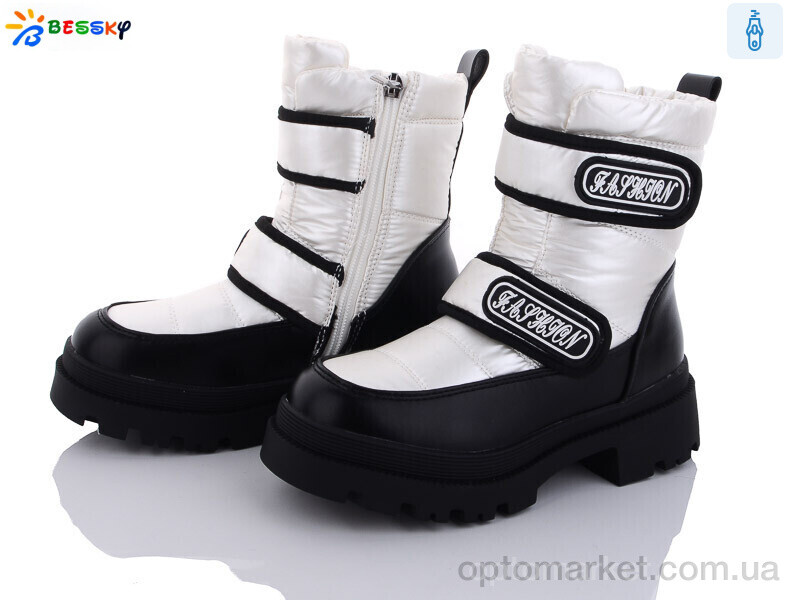 Купить Черевики дитячі BM3207-3C Bessky білий, фото 1