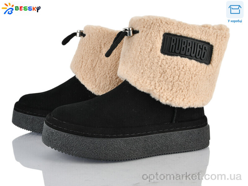 Купить Черевики жіночі BM5063-1 Bessky чорний, фото 1