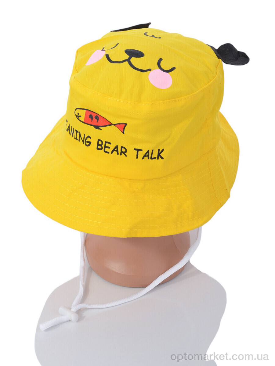 Купить Панама дитячі BN003-1 yellow (52) RuBi жовтий, фото 1