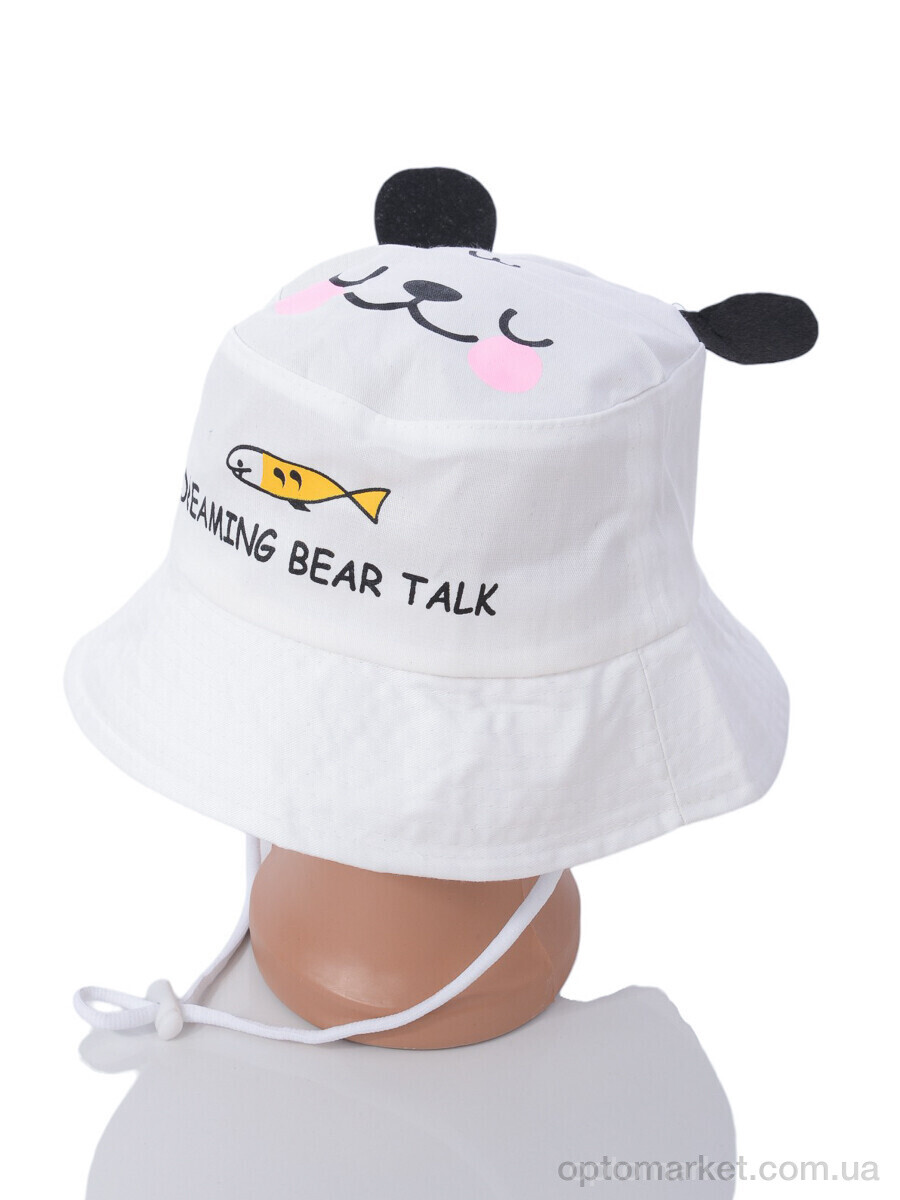 Купить Панама дитячі BN003-2 white (52) RuBi білий, фото 1