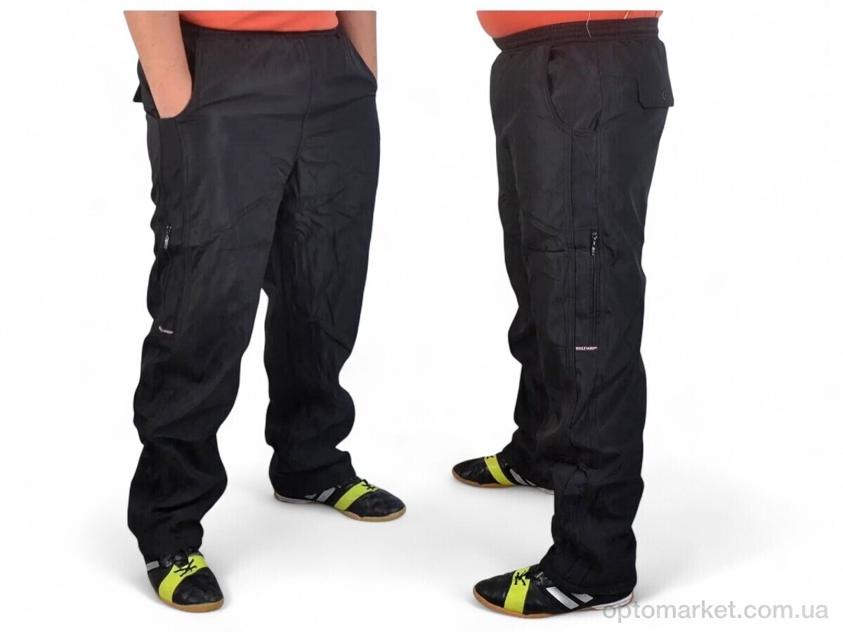 Купить Спортивні штаны дитячі Boulevard чорний Sport style чорний, фото 1