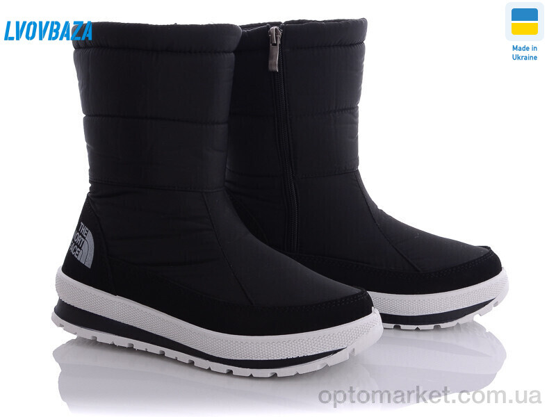 Купить Дутики жіночі B&R Е3 черн.БП B&R чорний, фото 1