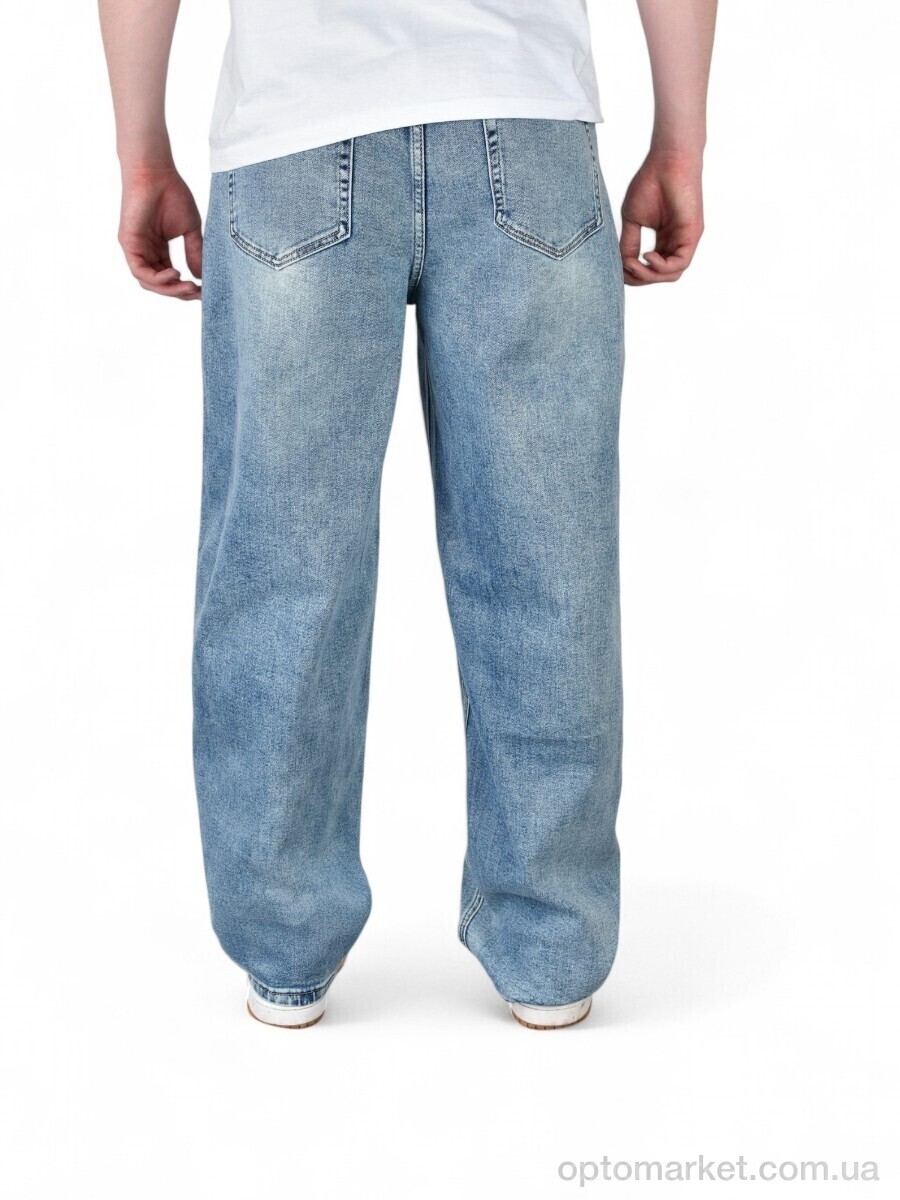 Купить Джинси чоловічі BR1801 Staker Baronjns синій, фото 3