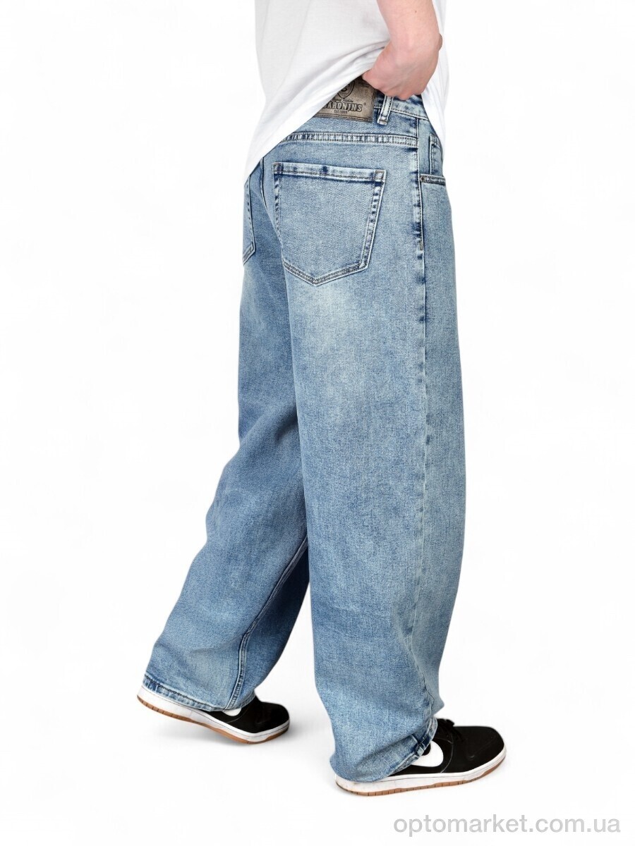 Купить Джинси чоловічі BR1801 Staker Baronjns синій, фото 4