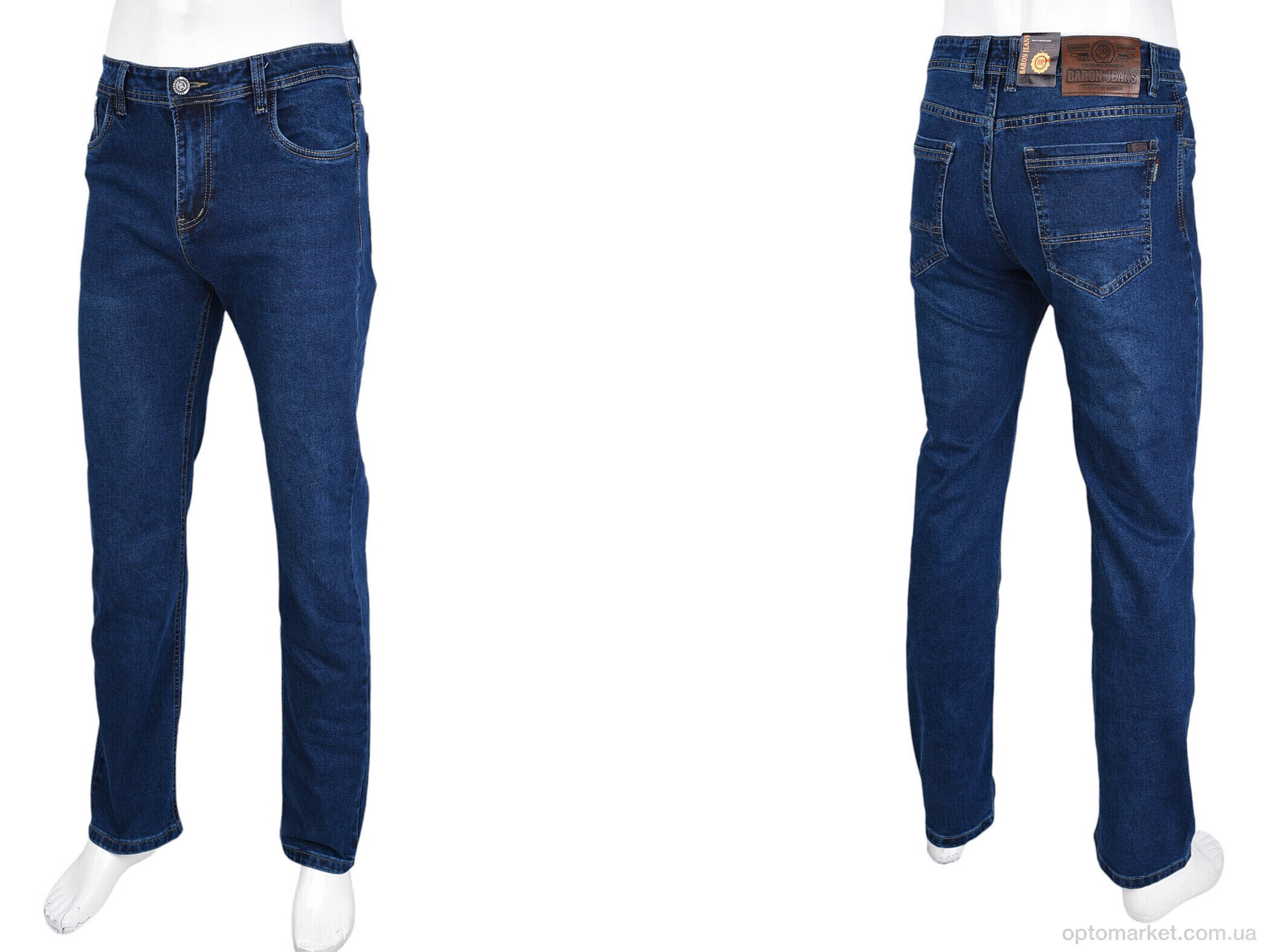 Купить Джинси чоловічі BR2036 Baron синій, фото 3