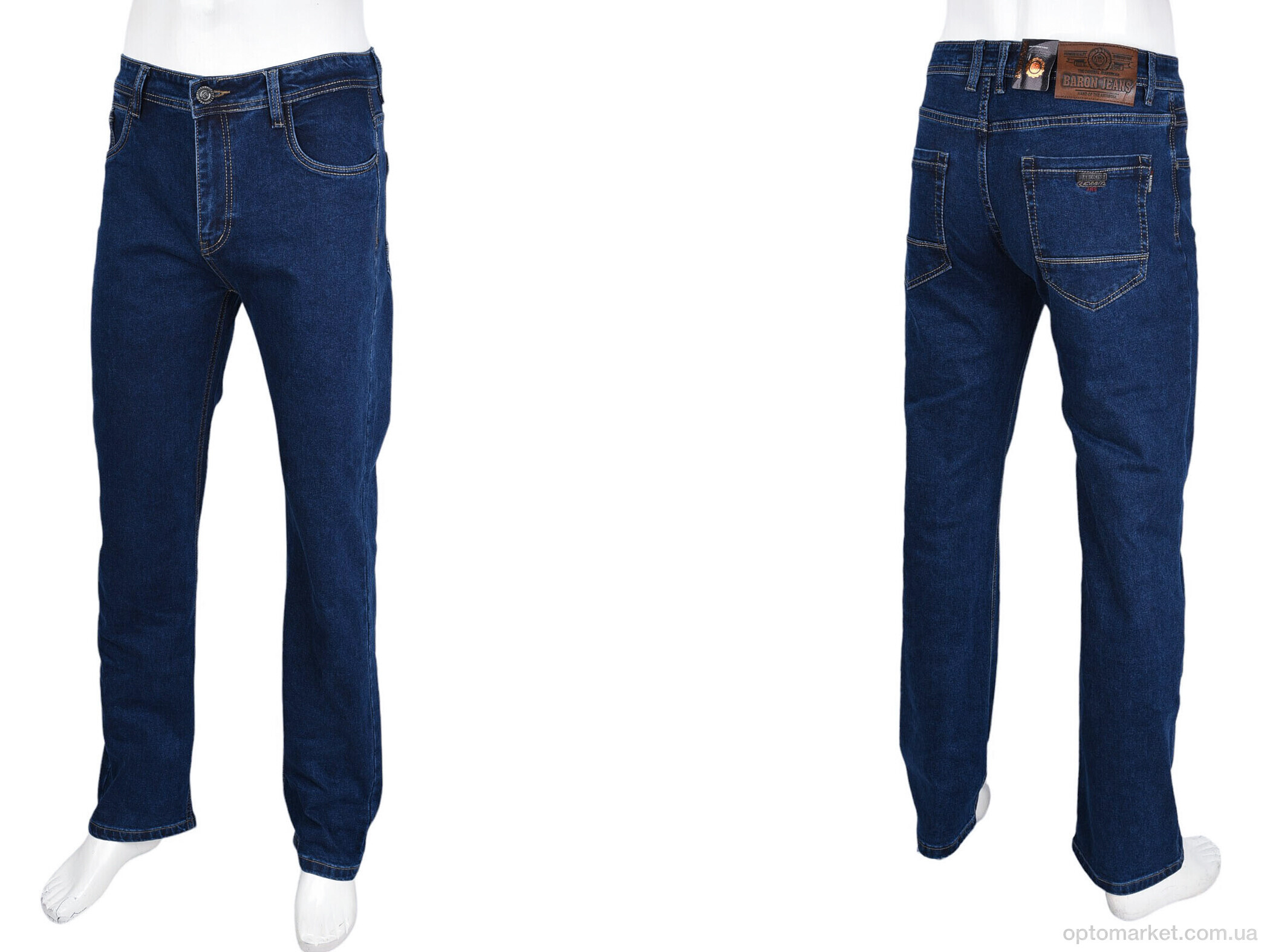 Купить Джинси чоловічі BR2037 Baron синій, фото 3