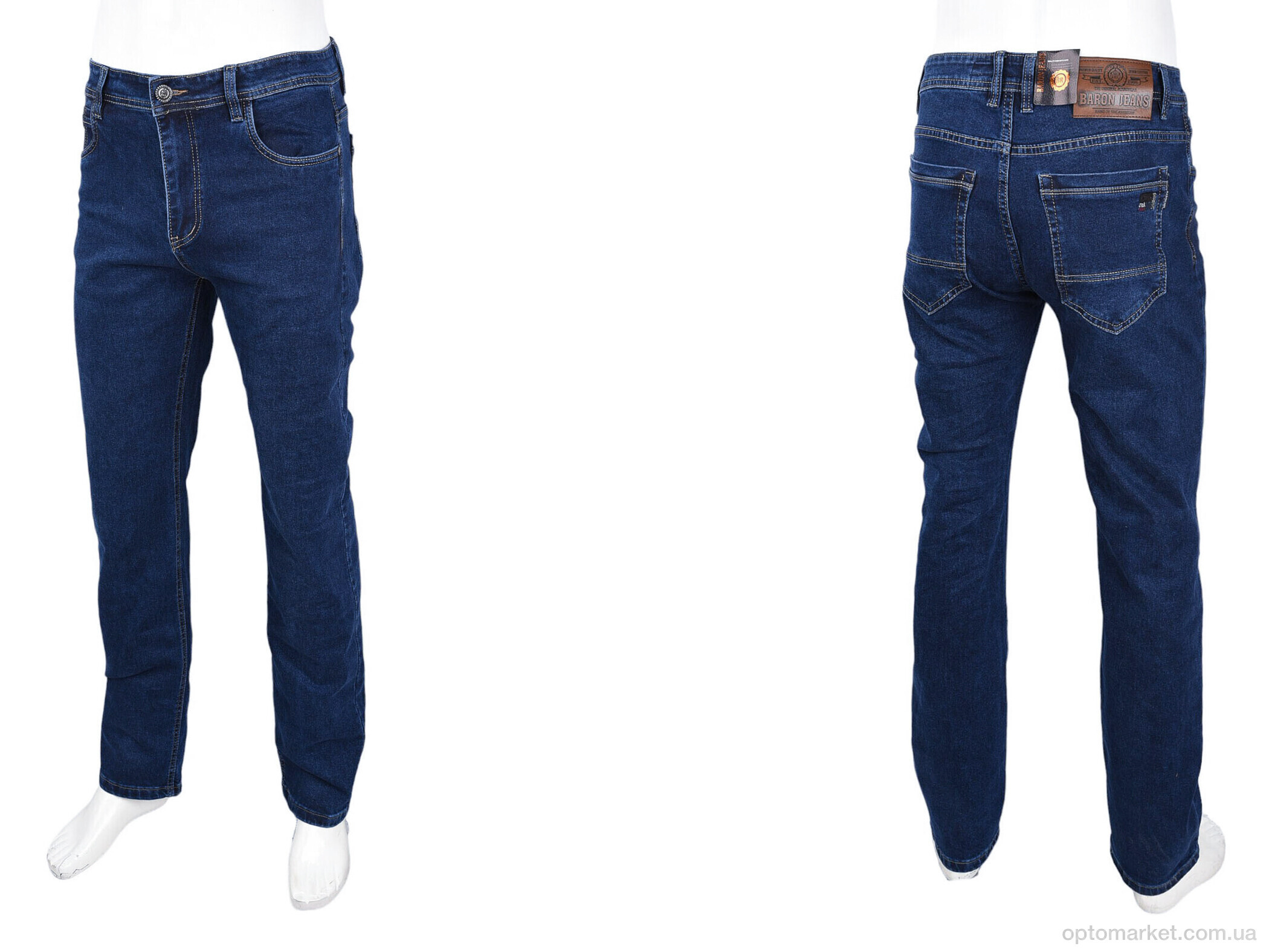 Купить Джинси чоловічі BR2038 Baron синій, фото 3