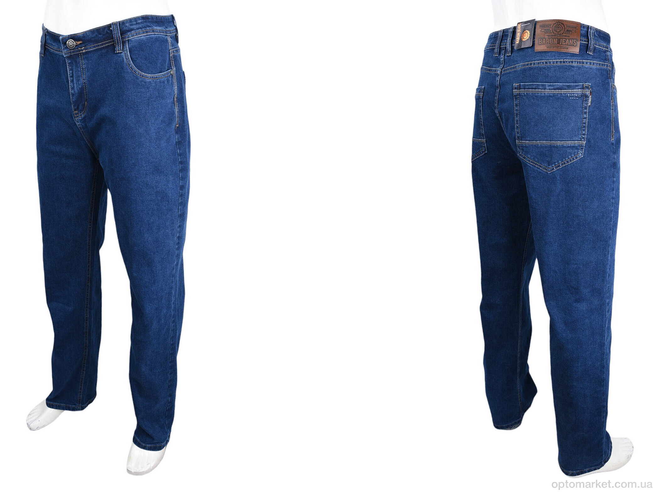 Купить Джинси чоловічі BR2041 Baron синій, фото 3