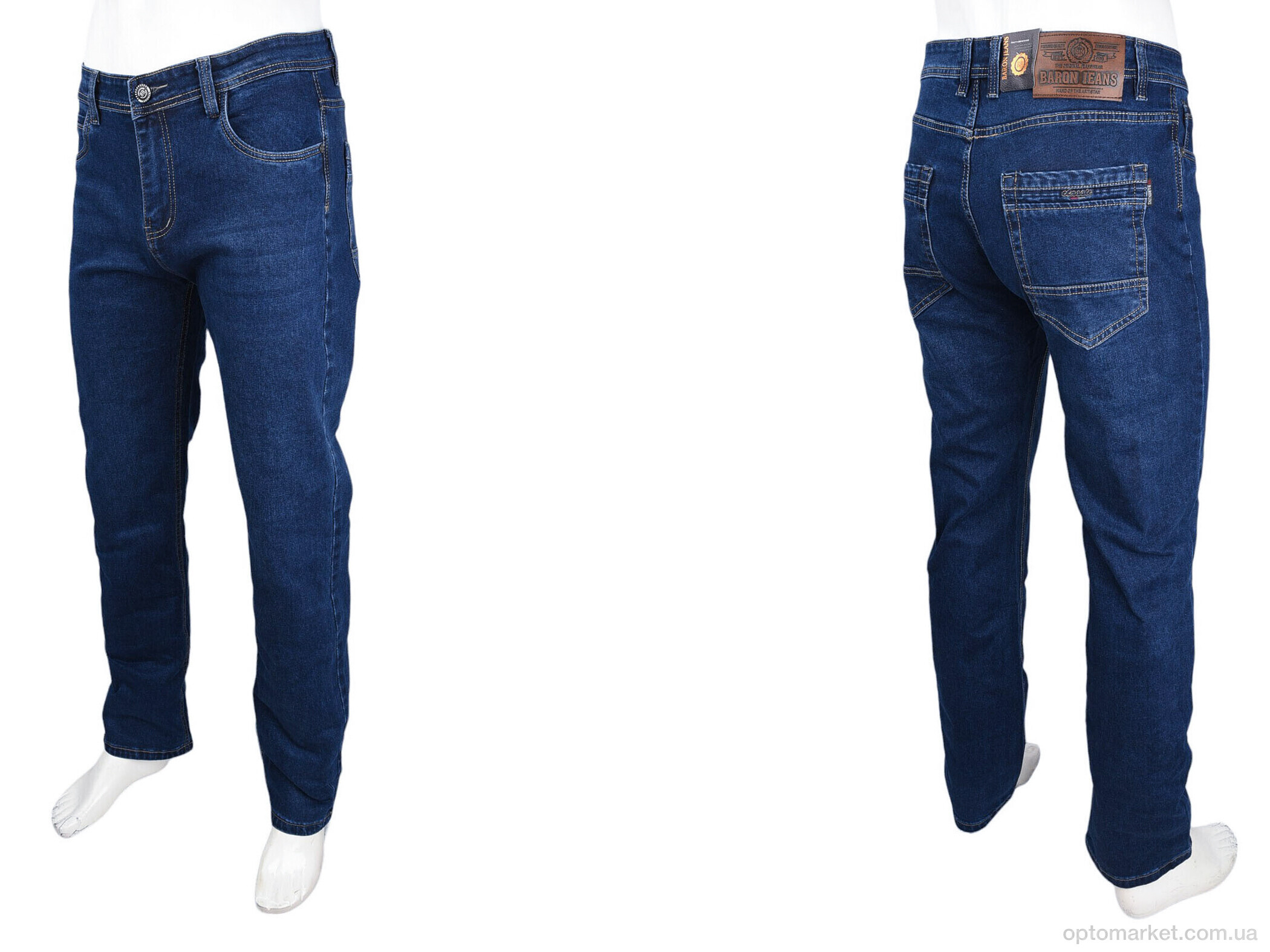 Купить Джинси чоловічі BR2046 Baron синій, фото 3