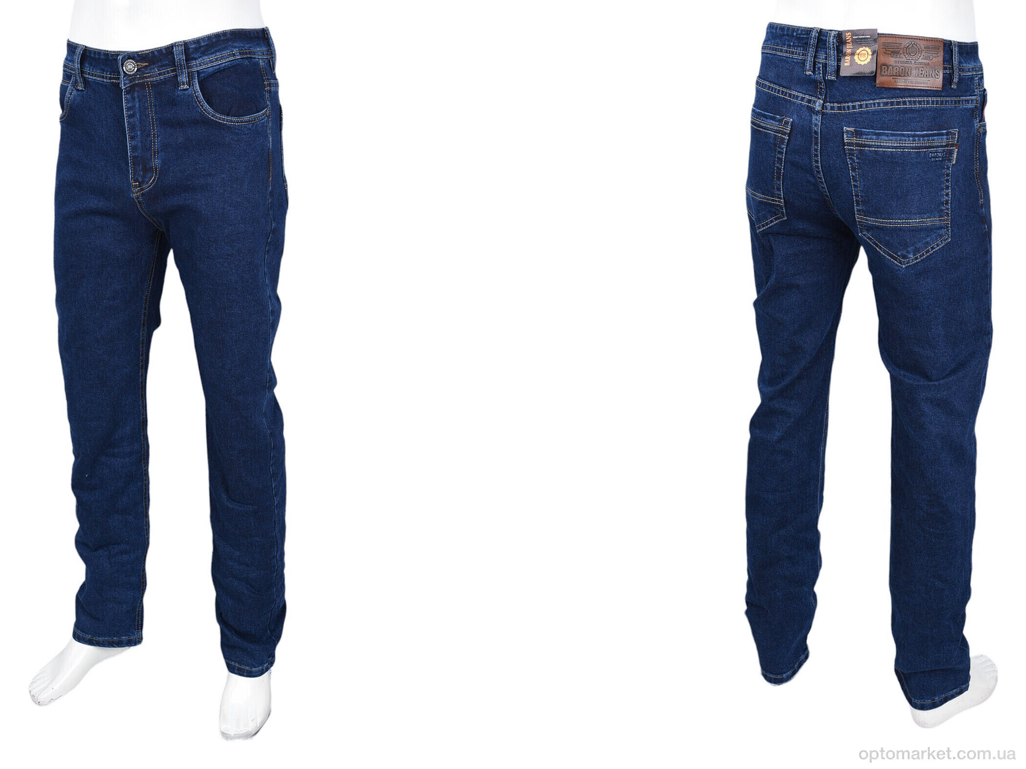 Купить Джинси чоловічі BR2048 Baron синій, фото 3