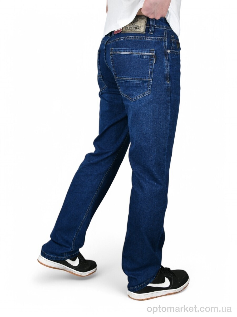 Купить Джинси чоловічі BR2089 Baronjns синій, фото 3