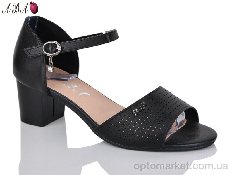 Купить Босоніжки жіночі BR705-22-3 Aba чорний, фото 1