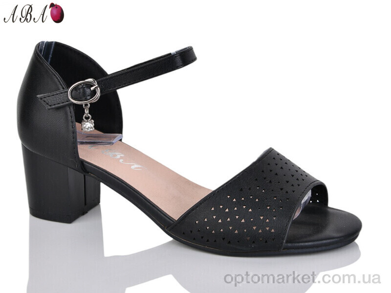 Купить Босоніжки жіночі BR705-30-3 Aba чорний, фото 1