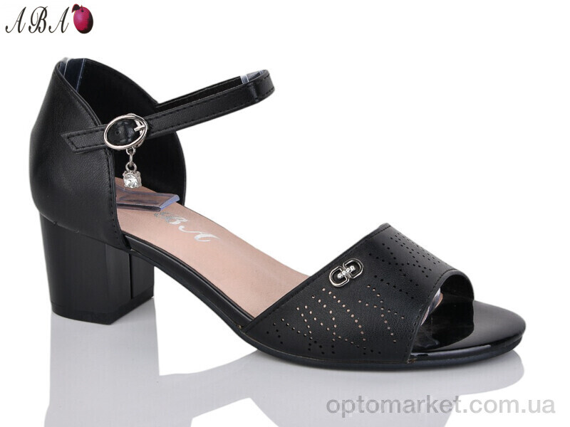 Купить Босоніжки жіночі BR705-37-3 Aba чорний, фото 1