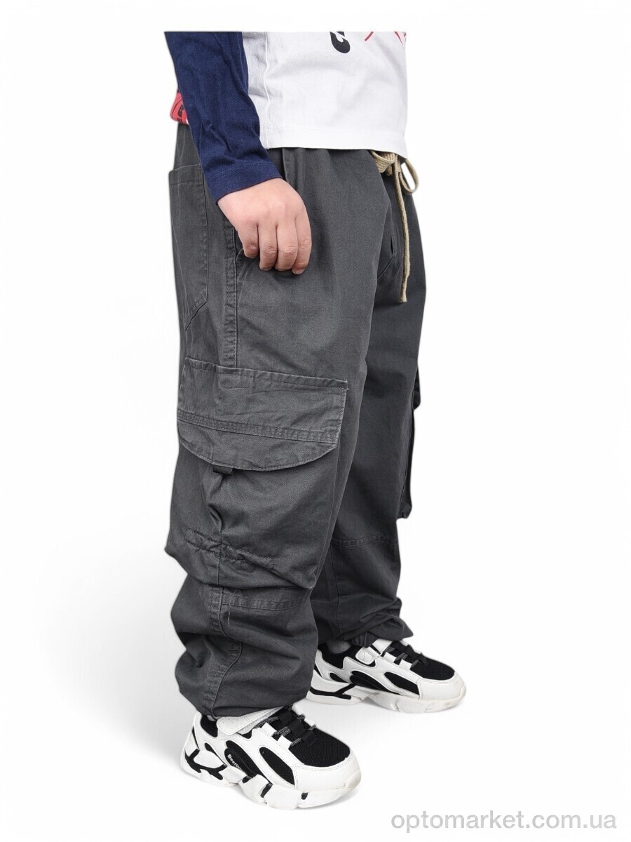 Купить Брюки дитячі BR8801-2 Baron сірий, фото 2