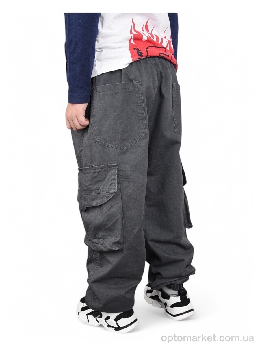 Купить Брюки дитячі BR8801-2 Baron сірий, фото 3