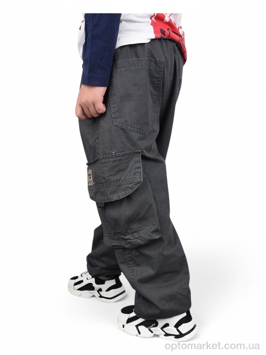 Купить Брюки дитячі BR8801-2 Baron сірий, фото 4