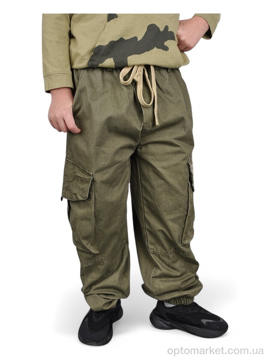 Купить Брюки дитячі BR8801-3 Baron хакі, фото 2