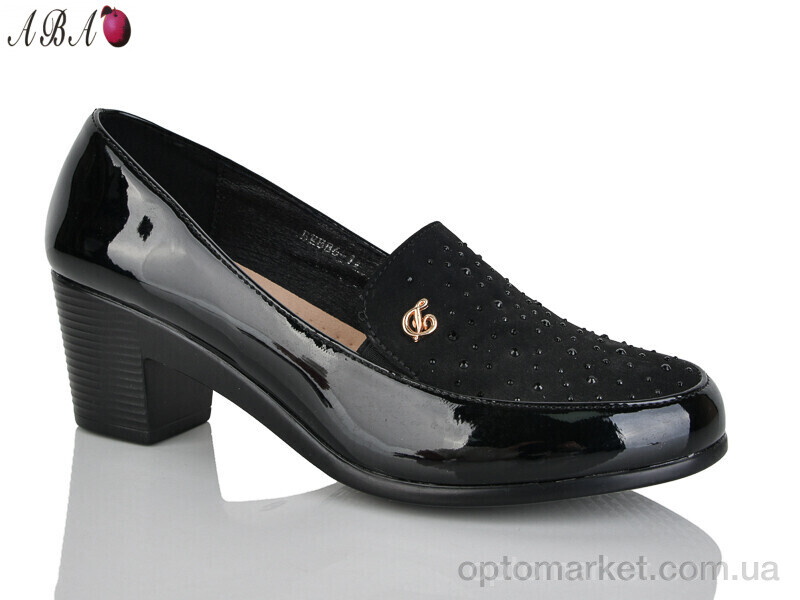 Купить Туфлі жіночі BR886-1 Aba чорний, фото 1