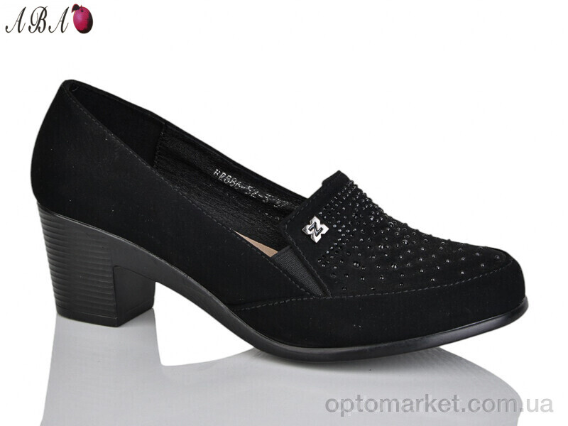 Купить Туфлі жіночі BR886-52-3 Aba чорний, фото 1