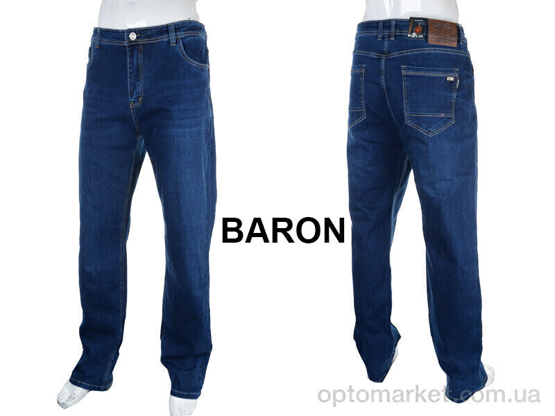 Купить Джинси чоловічі BR9213 blue Baron синій, фото 3