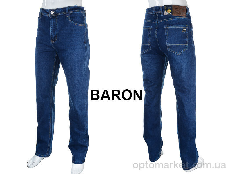 Купить Джинси чоловічі BR9229 blue Baron синій, фото 3