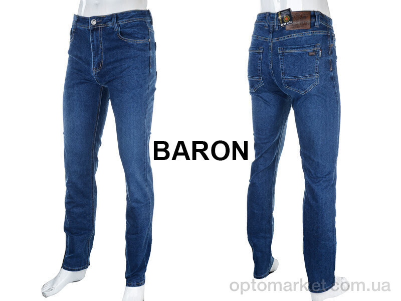 Купить Джинси чоловічі BR9233 blue Baron синій, фото 3