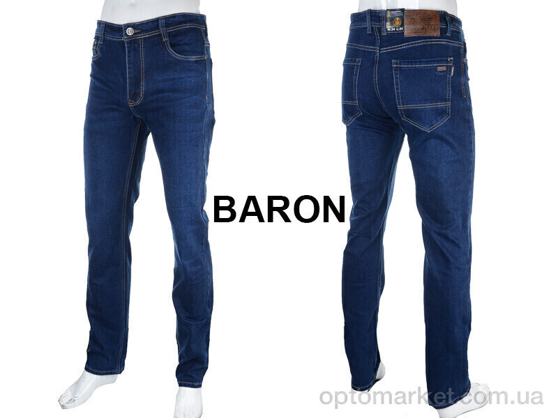 Купить Джинси чоловічі BR9242 blue Baron синій, фото 3