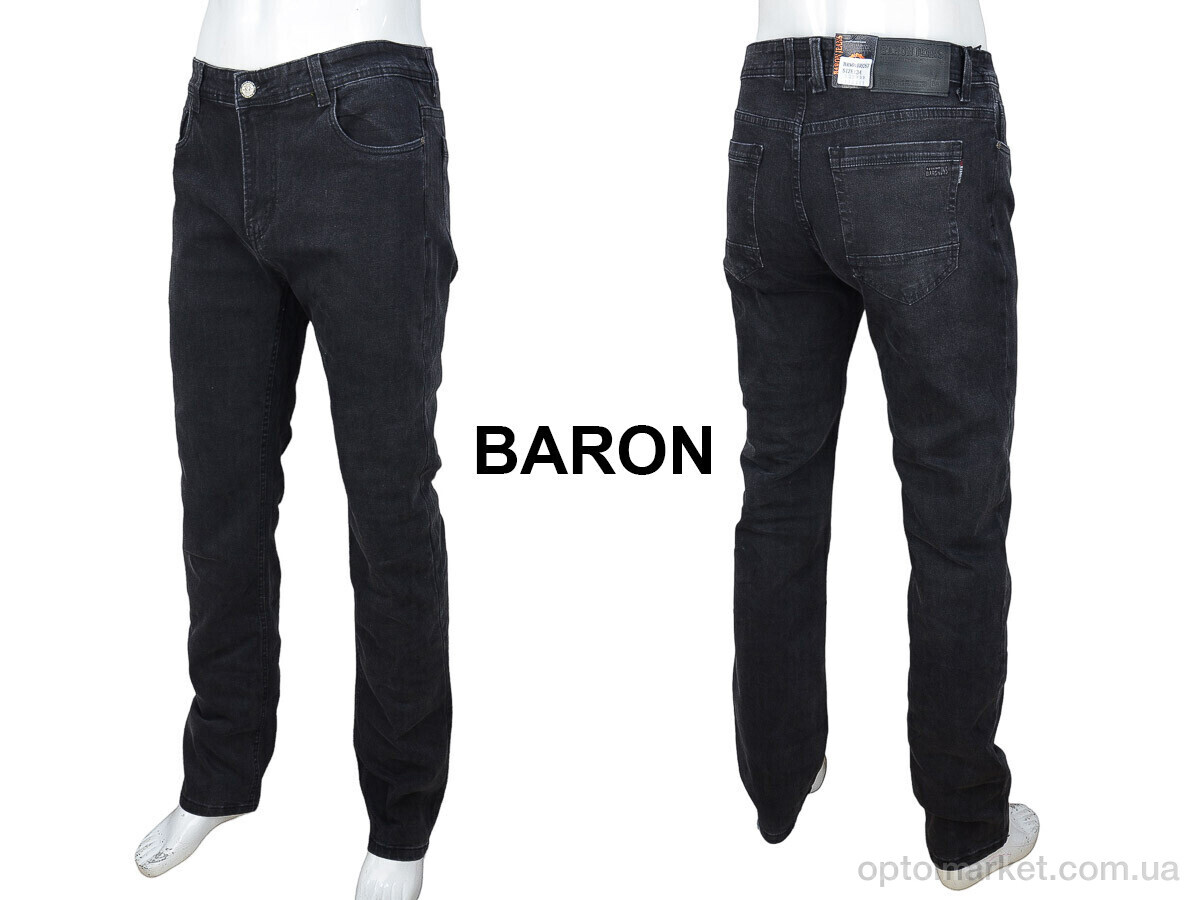 Купить Джинси чоловічі BR9267 Baron сірий, фото 3