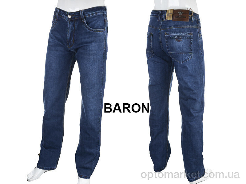 Купить Джинси чоловічі BR9303 blue Baron синій, фото 4