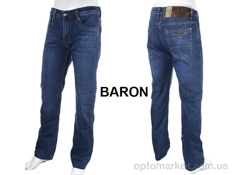 Купить Джинси чоловічі BR9309 blue Baron синій, фото 4