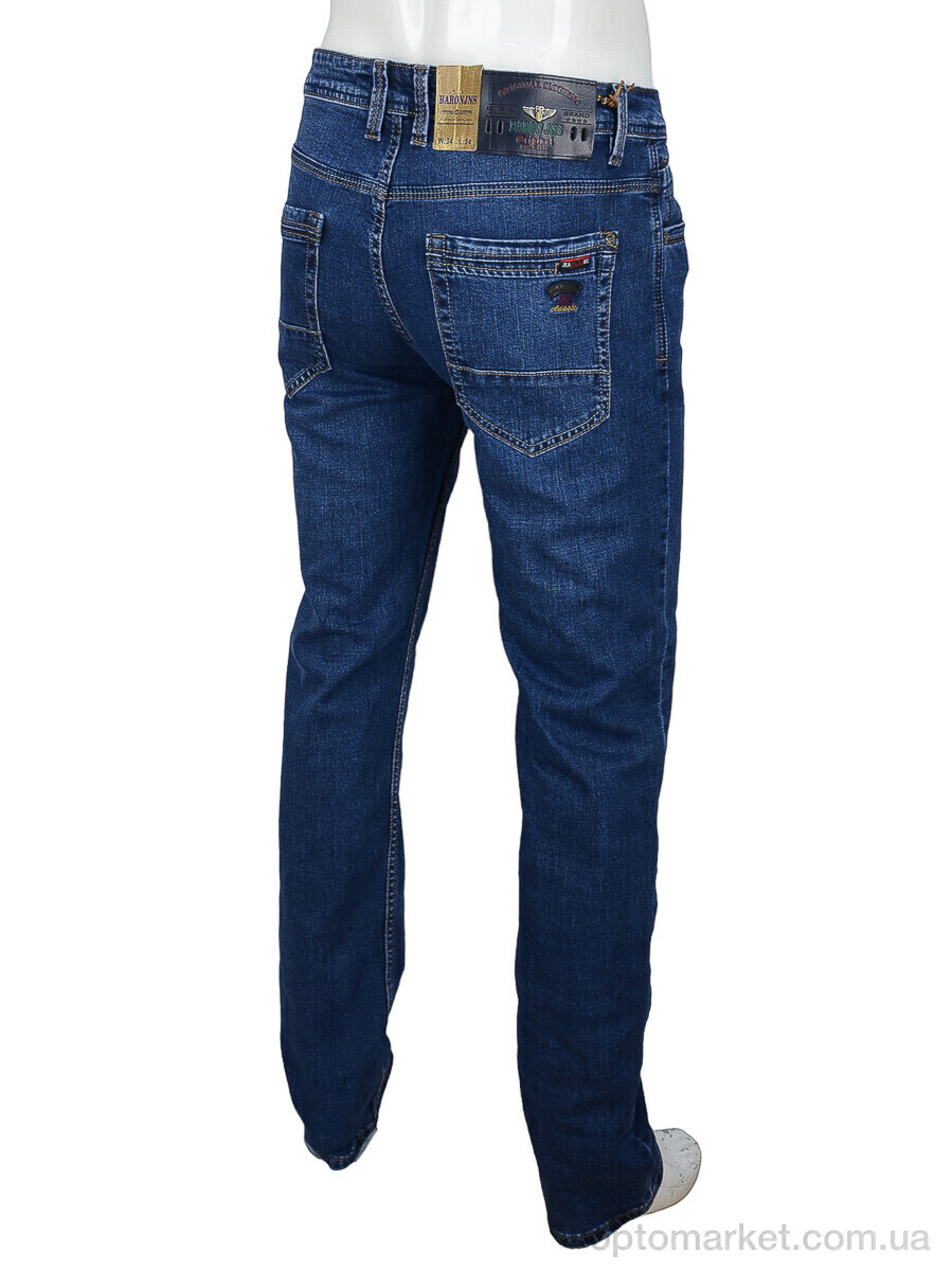 Купить Джинси чоловічі BR9335 Baron синій, фото 2