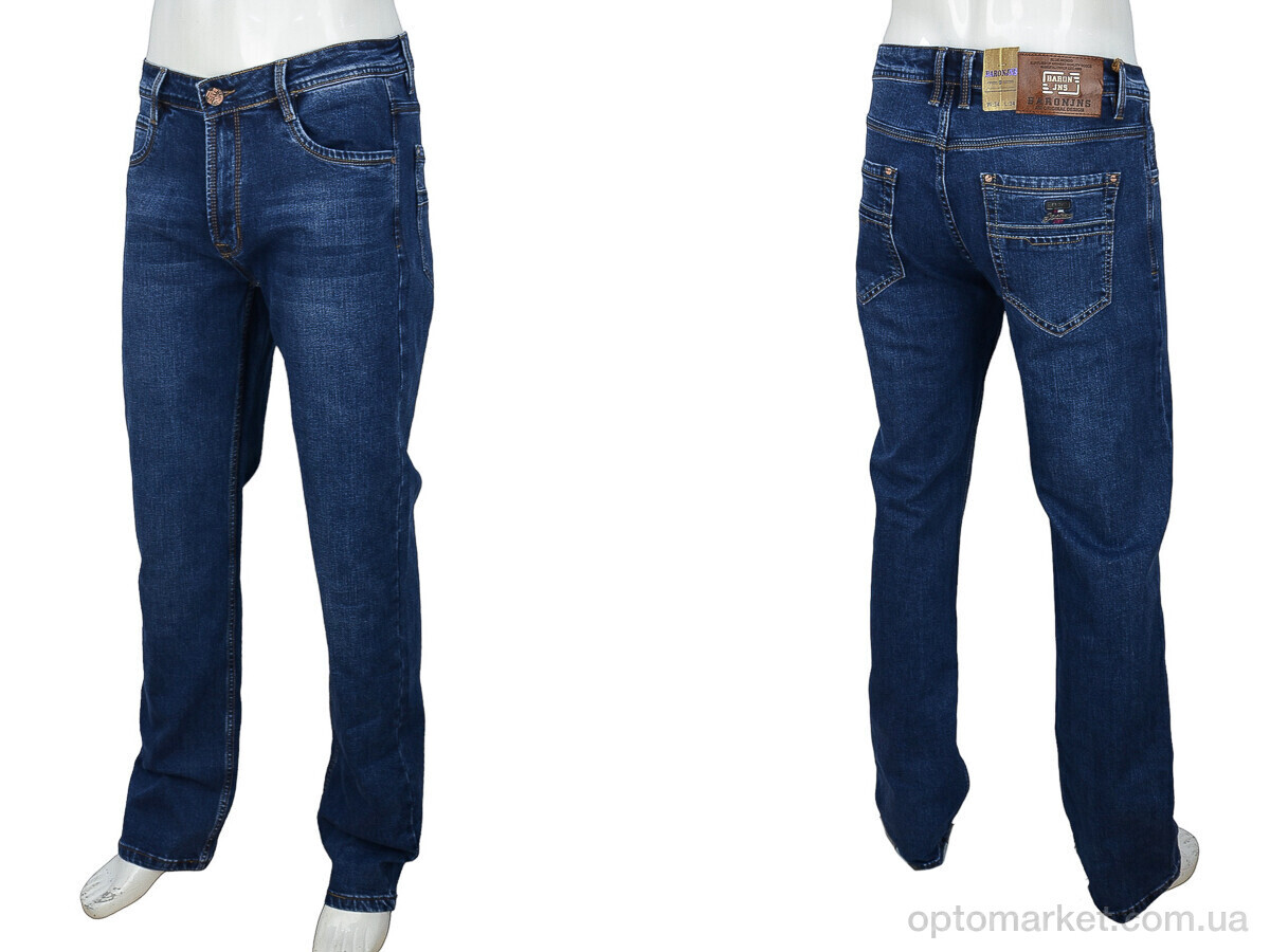 Купить Джинси чоловічі BR9339 Baron синій, фото 3