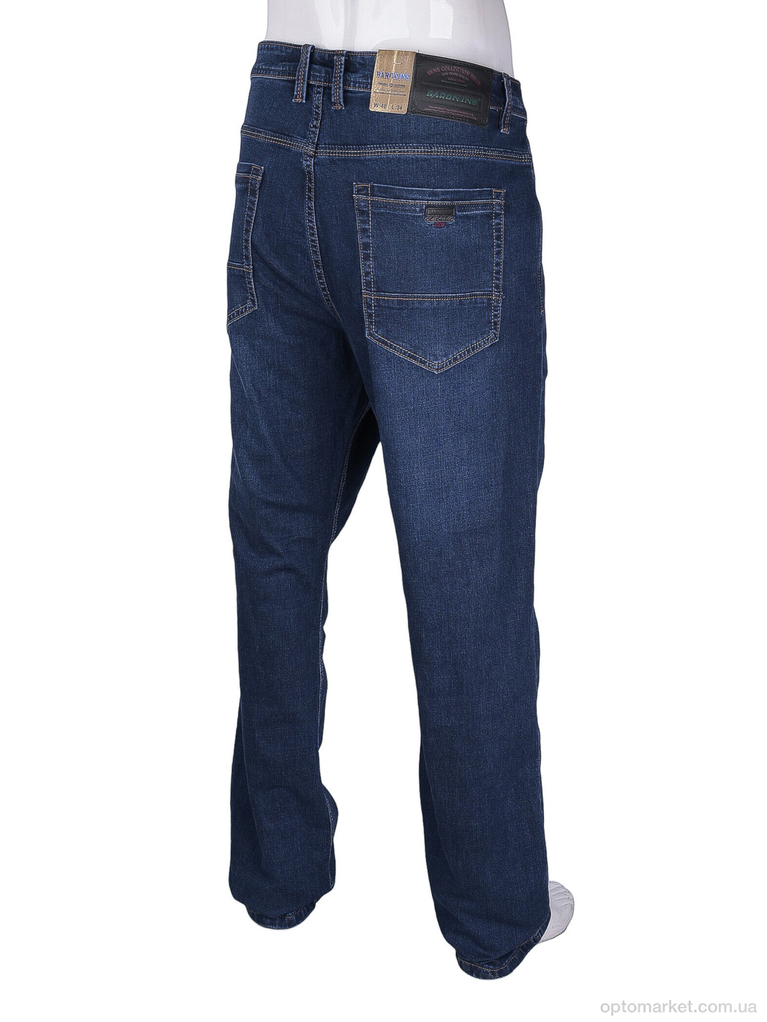 Купить Джинси чоловічі BR9348 Baron синій, фото 2