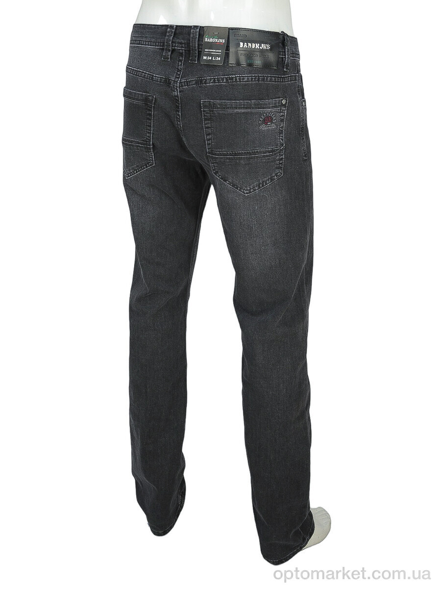 Купить Джинси чоловічі BR9355 Baron сірий, фото 2