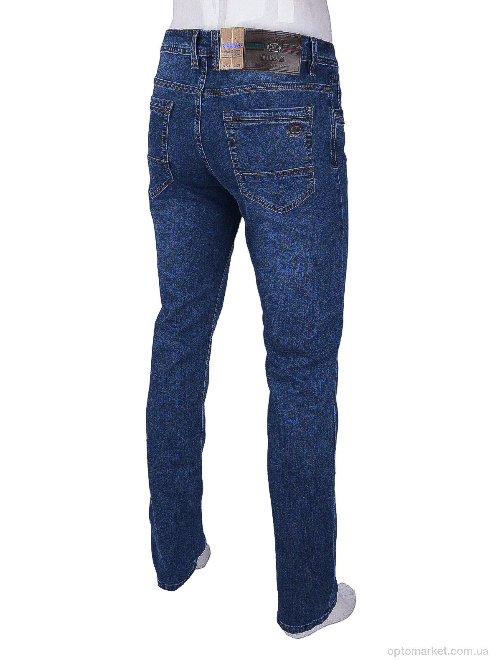 Купить Джинси чоловічі BR9361 Baron синій, фото 2