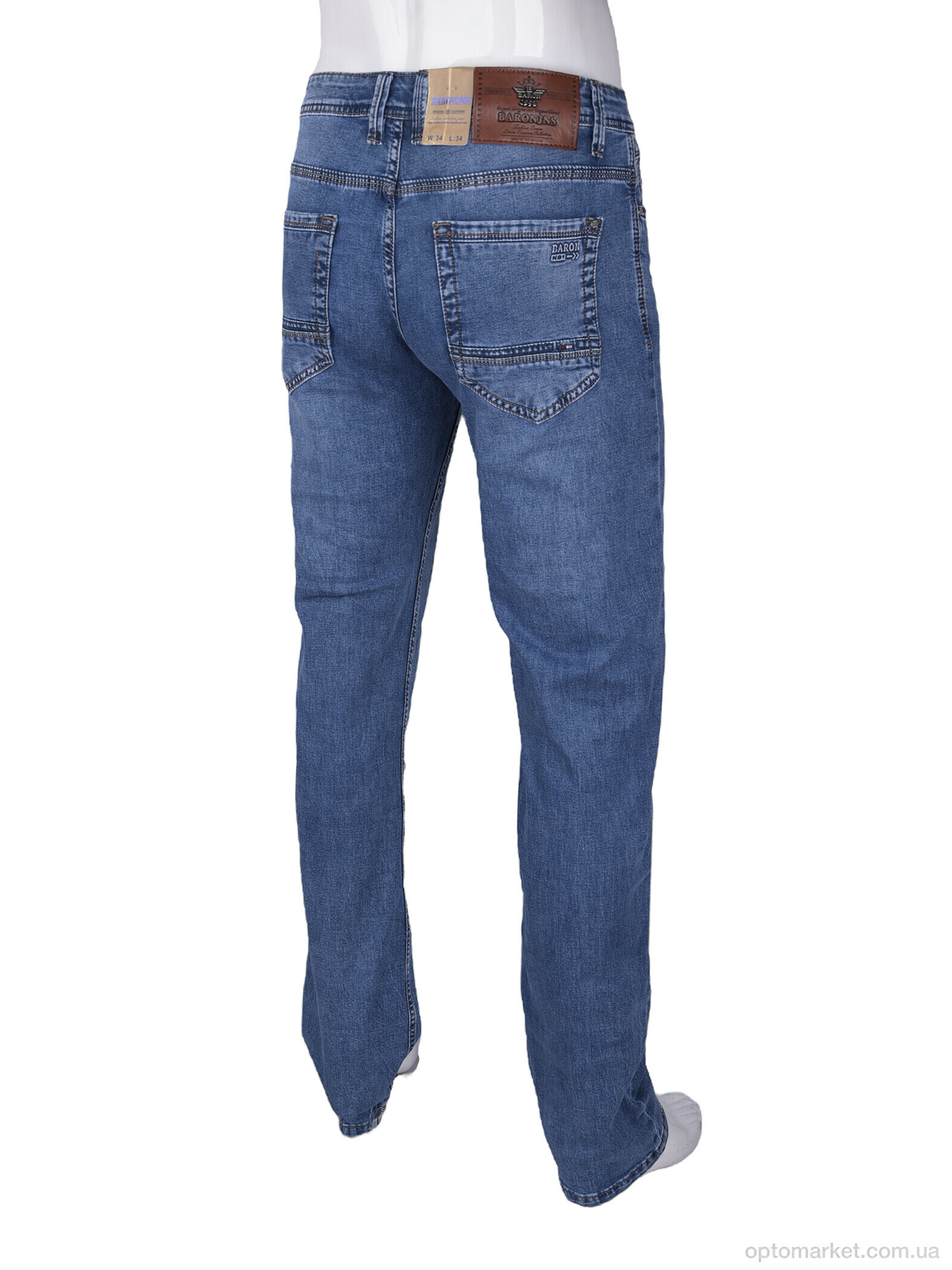 Купить Джинси чоловічі BR9375 Baron синій, фото 2