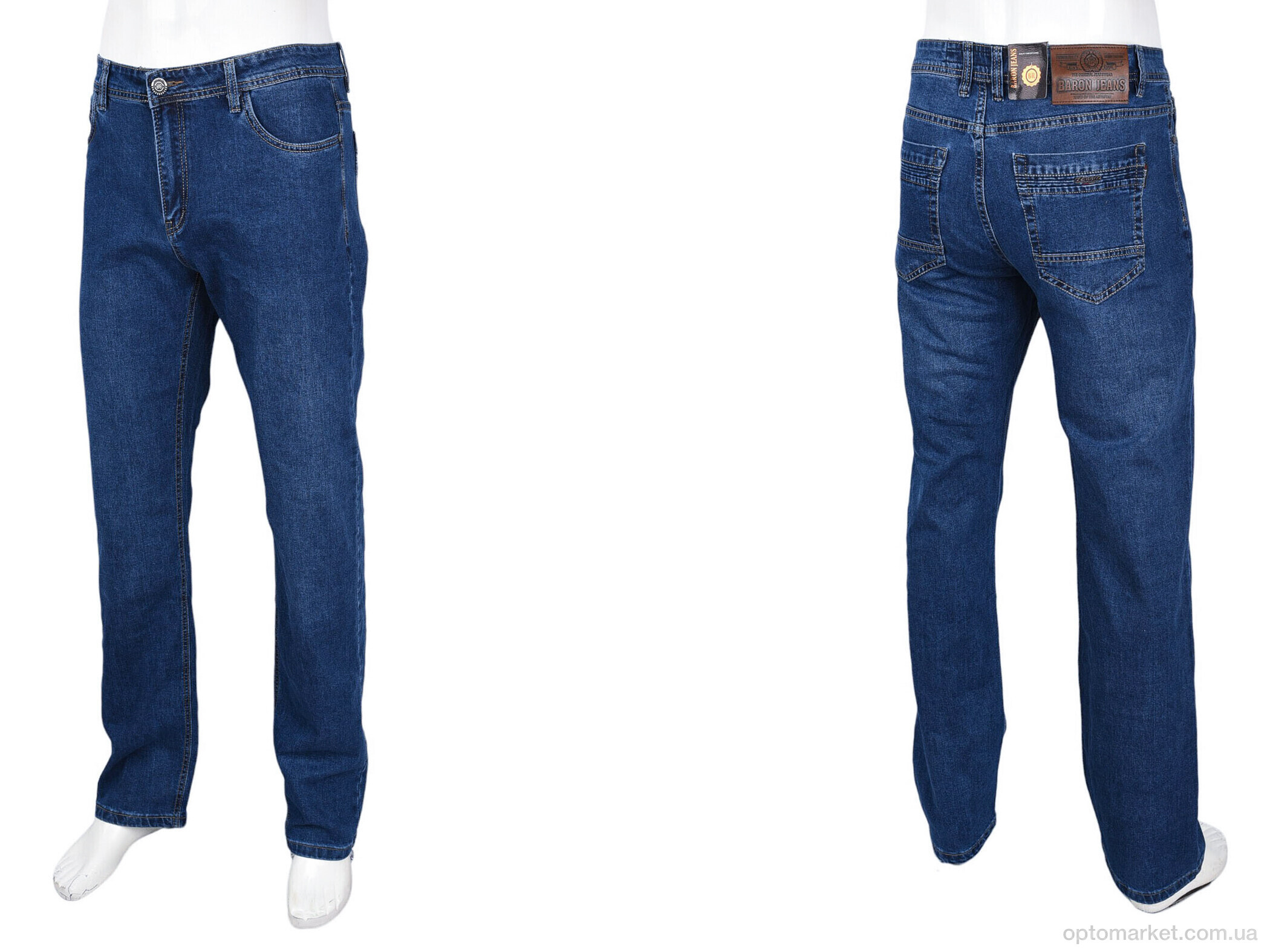 Купить Джинси чоловічі BR9407 Baron синій, фото 3