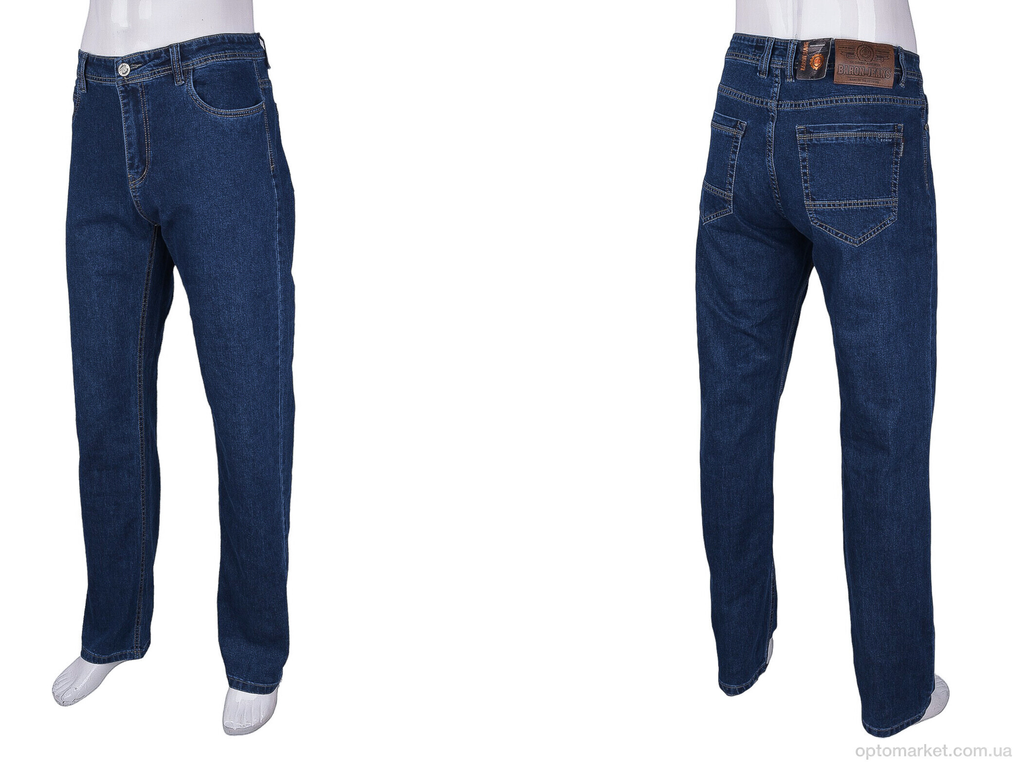 Купить Джинси чоловічі BR9408 Baron синій, фото 3